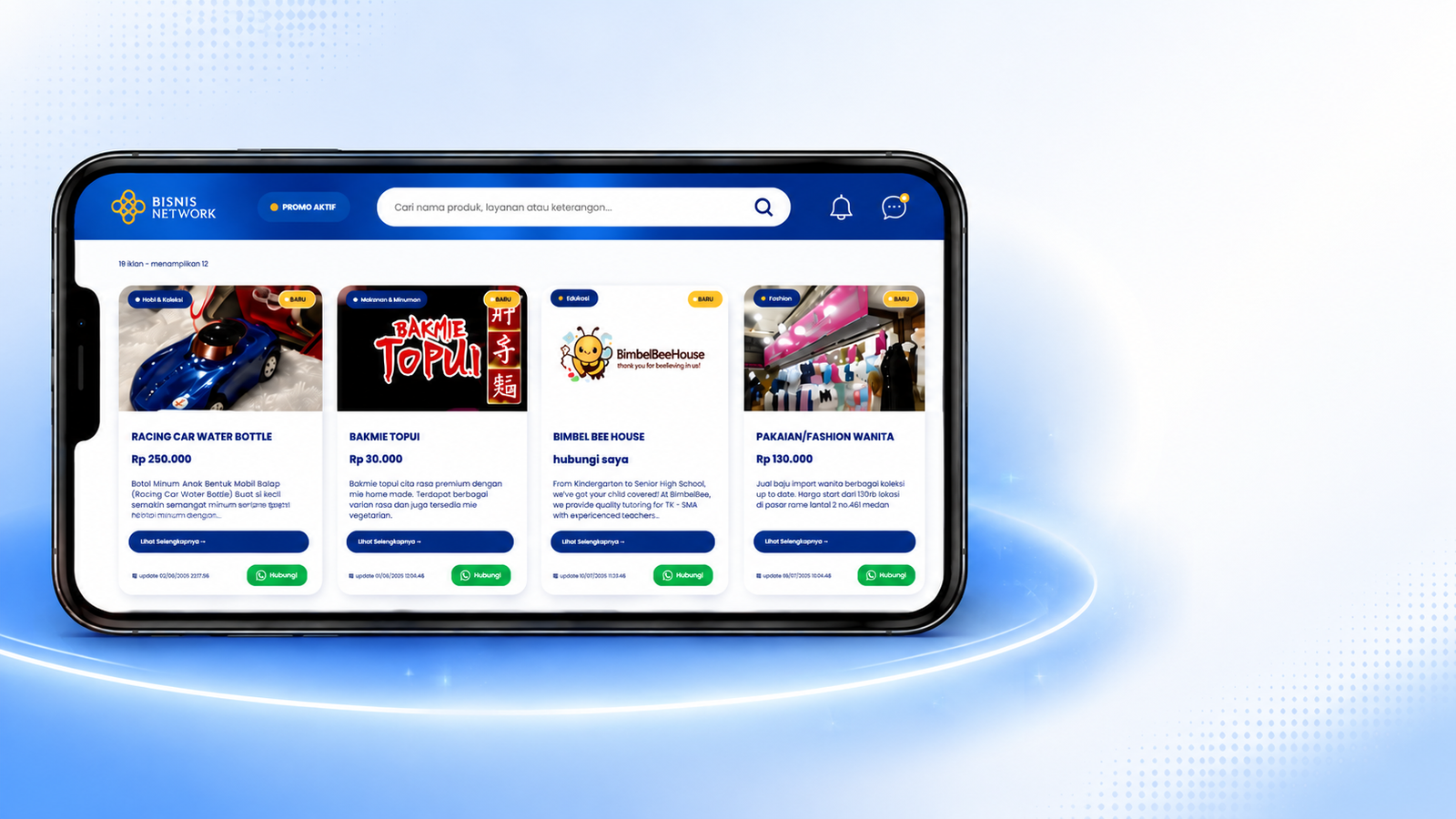 Promosi Bisnis Member Bisnis Network